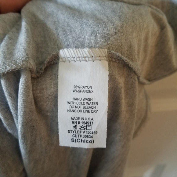 SALE🔥LAST 2! Slouchy Wrap Top in Gray - Picture 7 of 8